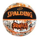 Мяч баскетбольный Spalding Orange Graffiti Rubber размер 5 — фото 2