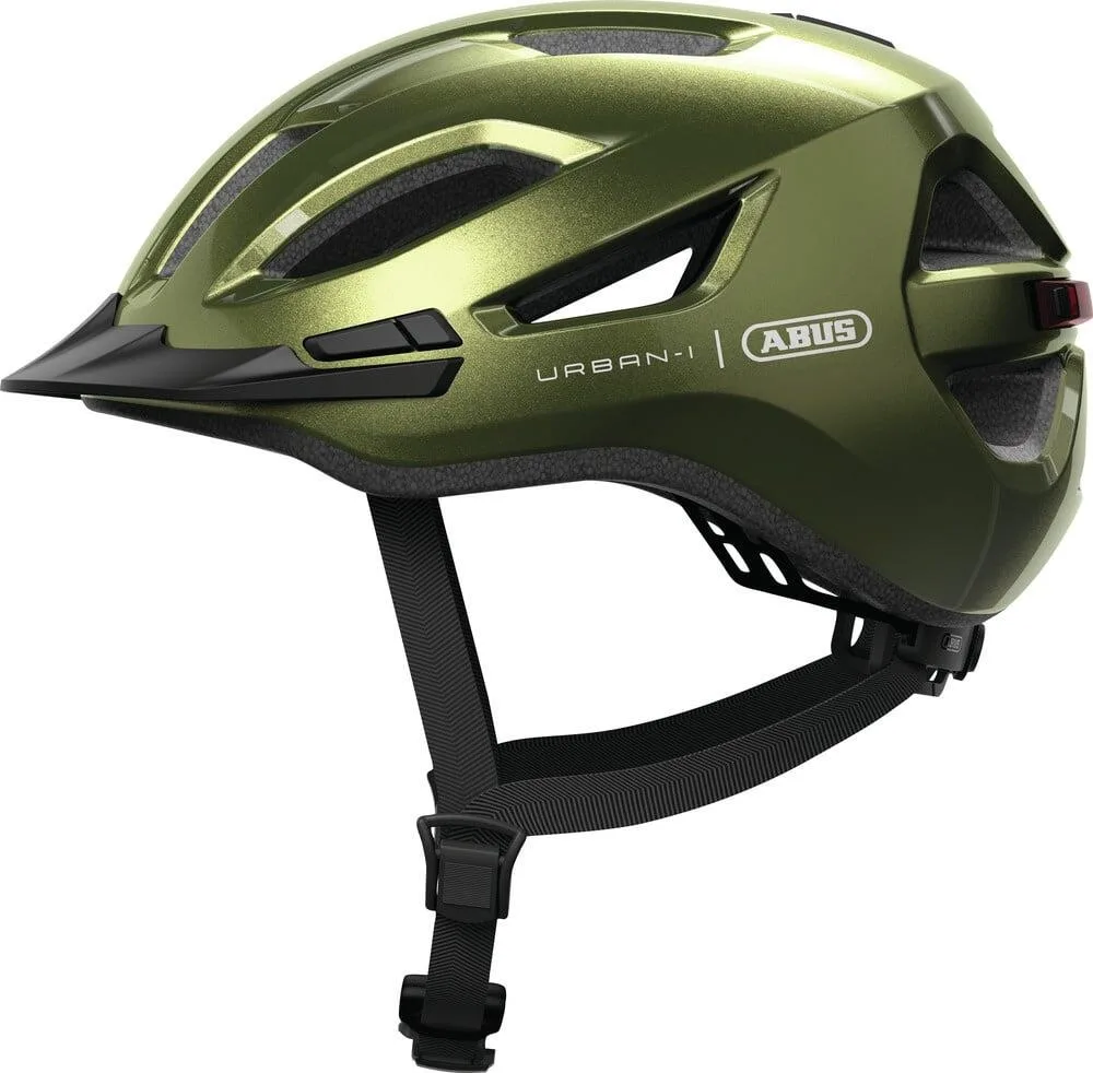 Велосипедный шлем Abus Urban-I 4.0 зелёный