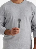 Ложка-вилка Sea to Summit Frontier UL Spork - Short Handle - алюминий — фото 2
