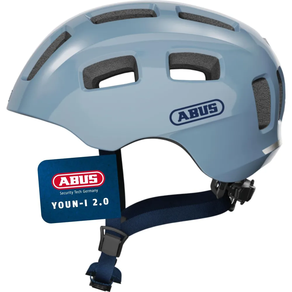 Велосипедный шлем Abus Youn-I 2.0 Glacier Blue, размер S 48-54 см