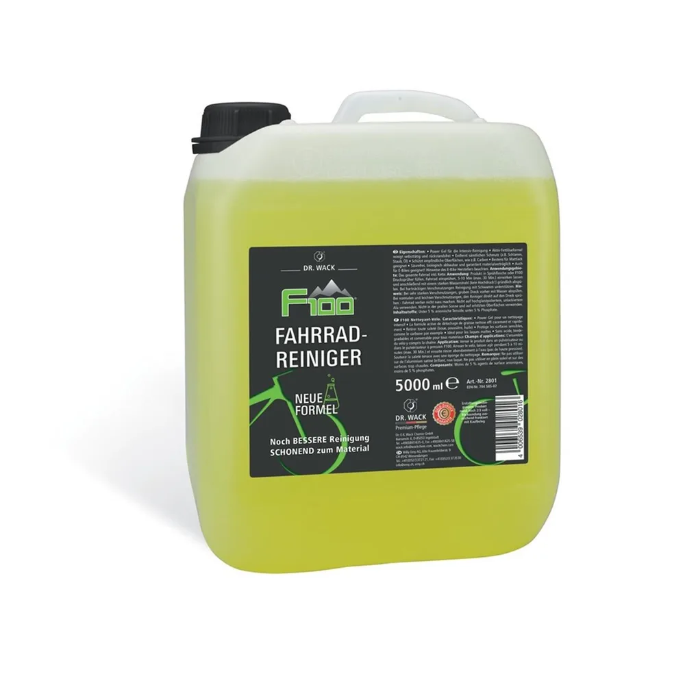 Очиститель велосипеда DR WACK F100 Power Gel 5 л