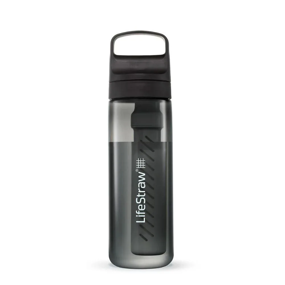 Бутылка LifeStraw Go из нержавеющей стали 650 мл Nordic Noir