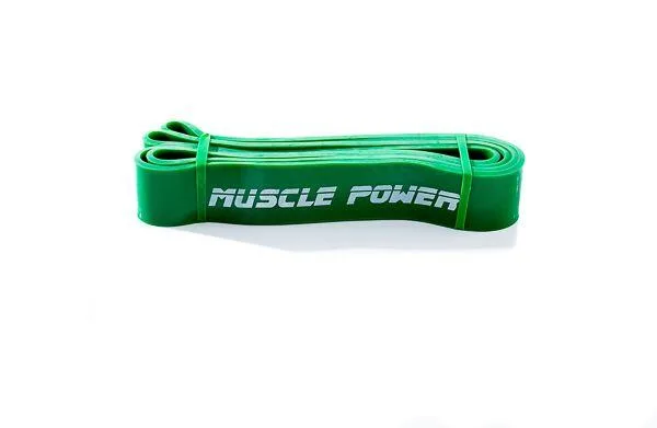 Резиновая петля Muscle Power Power Band, зелёная