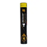 Перьевые воланы для бадминтона Dunlop Aeroflite 5 s77, 12 шт — фото 1