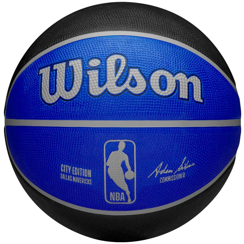 Мяч баскетбольный Wilson NBA Team City Edition Dallas Mavericks Out Ball, размер 7
