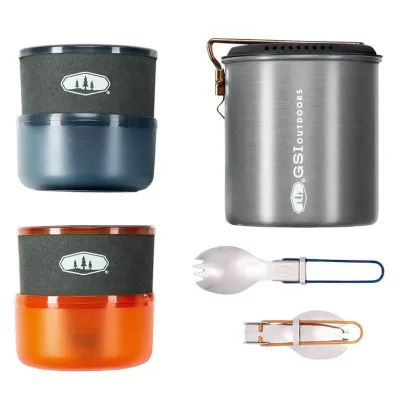 Набор туристической посуды GSI Outdoors Halulite Microdualist Eco