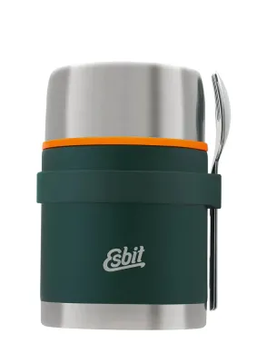 Термос для еды Esbit Classic Food Jug с набором приборов 0,75 л, зелёный