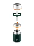 Термос для еды Esbit Classic Food Jug с набором приборов 0,75 л, зелёный — фото 3