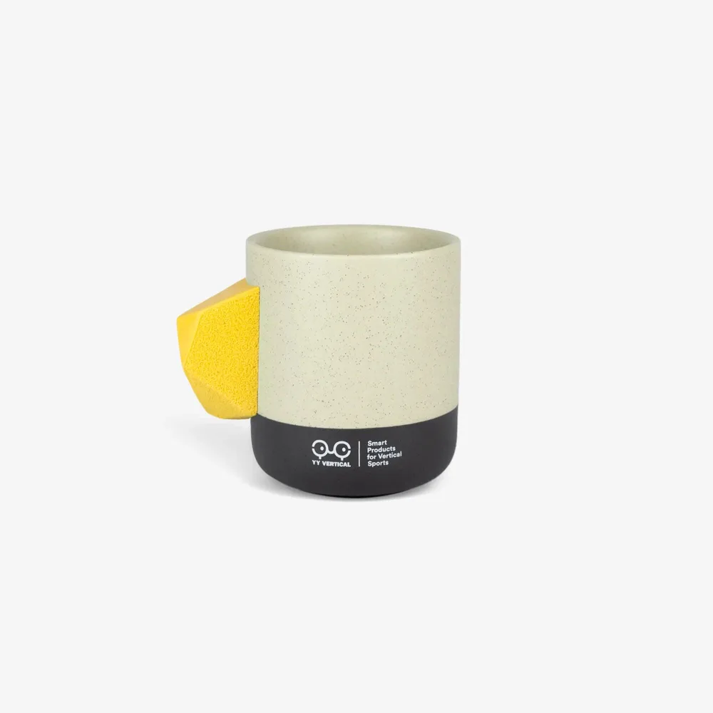 Керамическая кружка YY Vertical Climbing Mug Evo, жёлтая