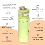 Спортивная бутылка для воды Kambukka Elton 750 мл — Fine Lime — фото 2