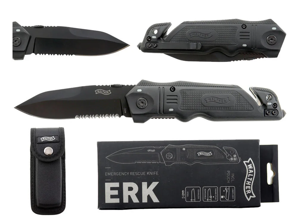 Нож спасательный Walther Emergency Rescue ERK