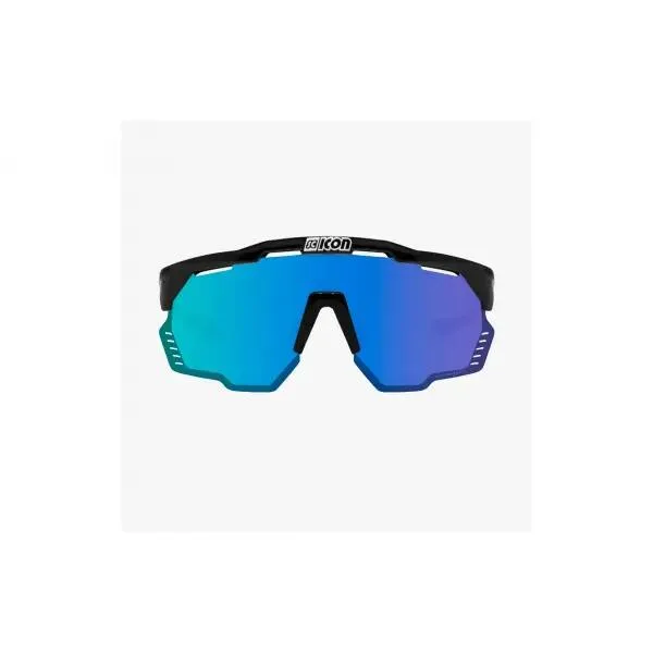 Очки солнцезащитные Scicon Sports Aeroshade Kunken SCNPP чёрные глянцевые