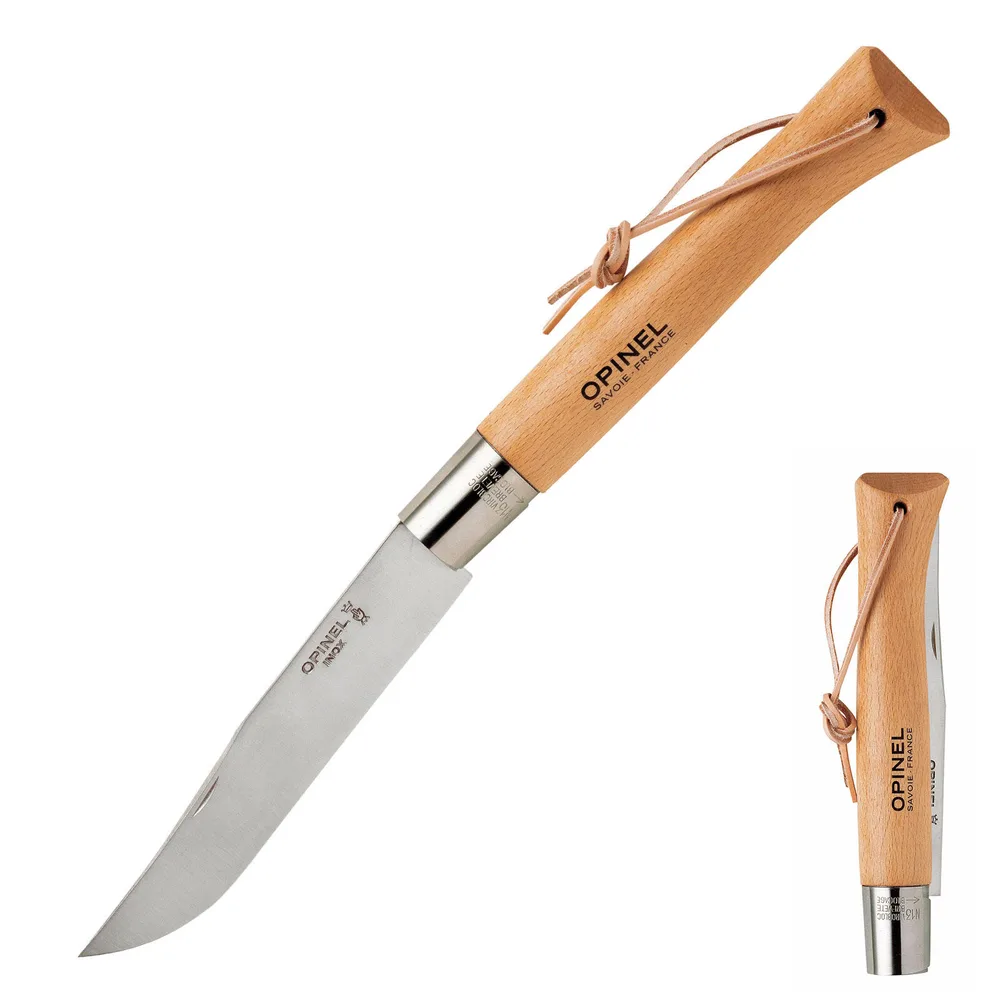 Opinel Нож складной с большим лезвием из нержавеющей стали No.13