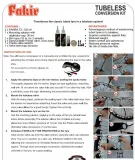 Spring Revolution Набор для перевода колес на бескамерку Fakir Conversion Kit MTB — фото 2