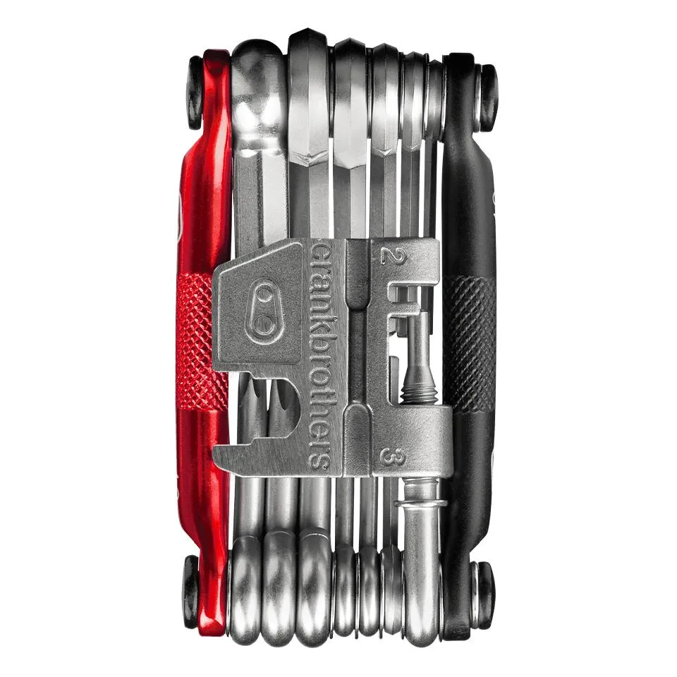 Мультитул велосипедный Crankbrothers M19 черно-красный