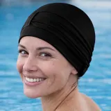 Шапочка для купания женская Aqua Speed Ladies Cap в стиле тюрбана — фото 4