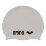 Шапочка для плавания Arena Classic Silicone белая — фото 2
