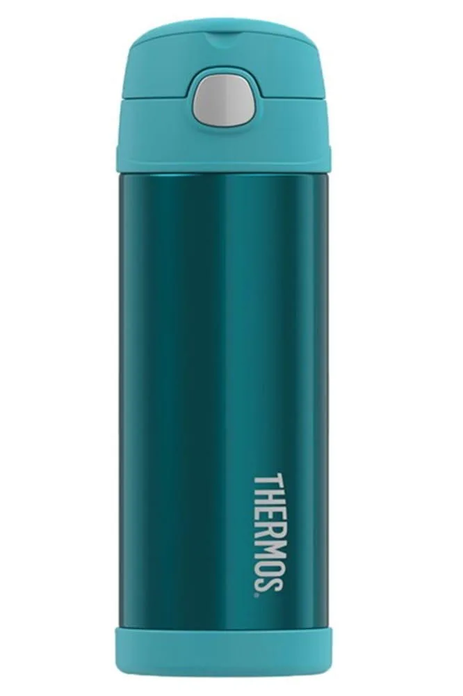 Детская бутылка-термос Thermos FUNtainer с трубочкой 470 мл
