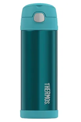 Детская бутылка-термос Thermos FUNtainer с трубочкой 470 мл