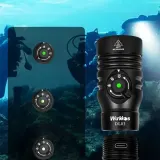 Фонарь для дайвинга Wurkkos DL03 2800 лм с зелёным лазером — фото 6