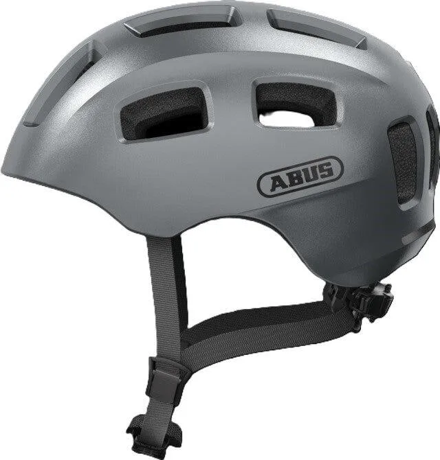 Шлем велосипедный Abus Youn-I 2.0, S 48-54 см, графитово-серебристый