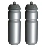 Pro Sport Lights Набор фляг спортивных 750 мл, серебристые, 2 штуки — фото 1