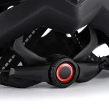 Шлем велосипедный Wozinsky MTB с USB-фонарём, M 54-57 см, бело-чёрный — фото 6