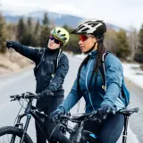 Шлем велосипедный Wozinsky MTB с USB-фонарём, M 54-57 см, бело-чёрный — фото 7