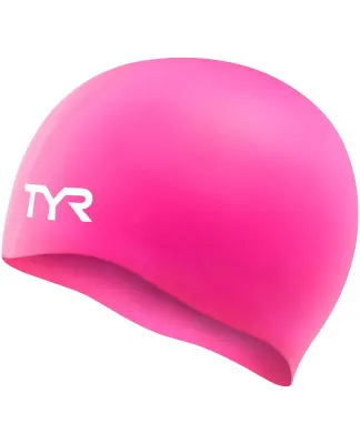 Шапочка для плавания TYR Wrinkle-Free силиконовая гладкая