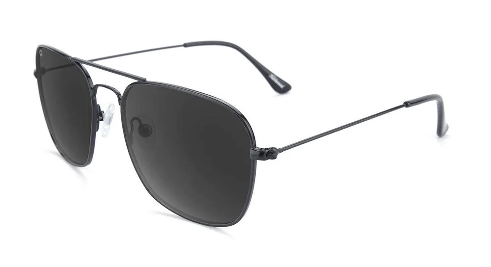 Очки солнцезащитные Knockaround, категория 3, поляризация, чёрные