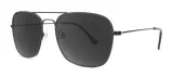 Очки солнцезащитные Knockaround, категория 3, поляризация, чёрные — фото 3