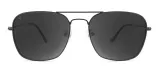 Очки солнцезащитные Knockaround, категория 3, поляризация, чёрные — фото 4