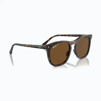 Очки солнцезащитные Ray-Ban RB2210 havana коричневые, поляризационные