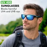 Спортивные солнцезащитные очки Travelhawk, поляризационные UV400 — фото 5