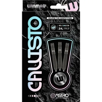 Дротики Winmau Callisto 2, вольфрам 90 процентов, стальной наконечник, 24 г