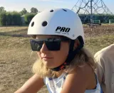 Pro Sport Lights Шлем детский велосипедный и для скейтборда, белый — фото 2