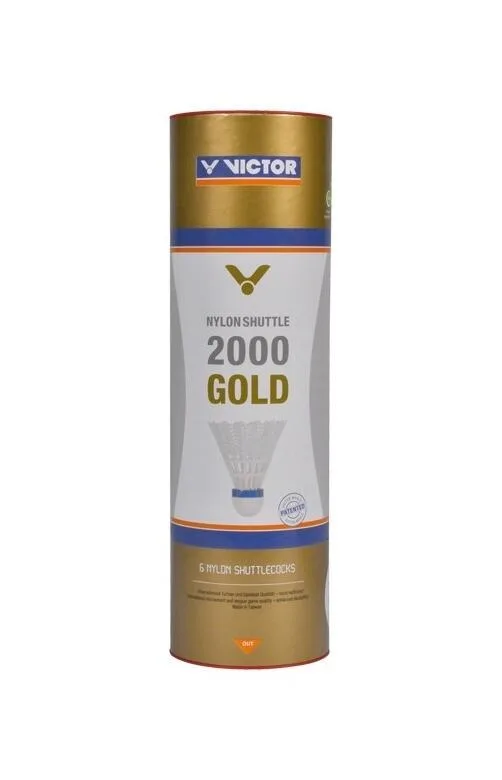 Воланы для бадминтона VICTOR Nylon Shuttle 2000, 6 шт