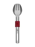 Туристические столовые приборы Esbit Cutlery Set Incl. Silicone Band L, бордовый — фото 3
