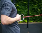 Рукоятка-крюк для эспандерной ленты Muscle Power — фото 4