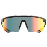 Очки спортивные Magicshine Roller RL002 чёрно-серые с зелёными линзами — фото 3