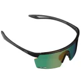 Очки спортивные Magicshine Roller RL002 чёрно-серые с зелёными линзами — фото 4