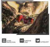 Велосипедные очки ROCKBROS поляризационные TR90 с защитой UV400 — фото 5