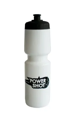 Power Shot Набор из 5 бутылок для воды, бело-чёрный