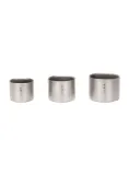 Кружка термическая Snow Peak Titanium Double Wall M 200 мл Stacking Mug — фото 3