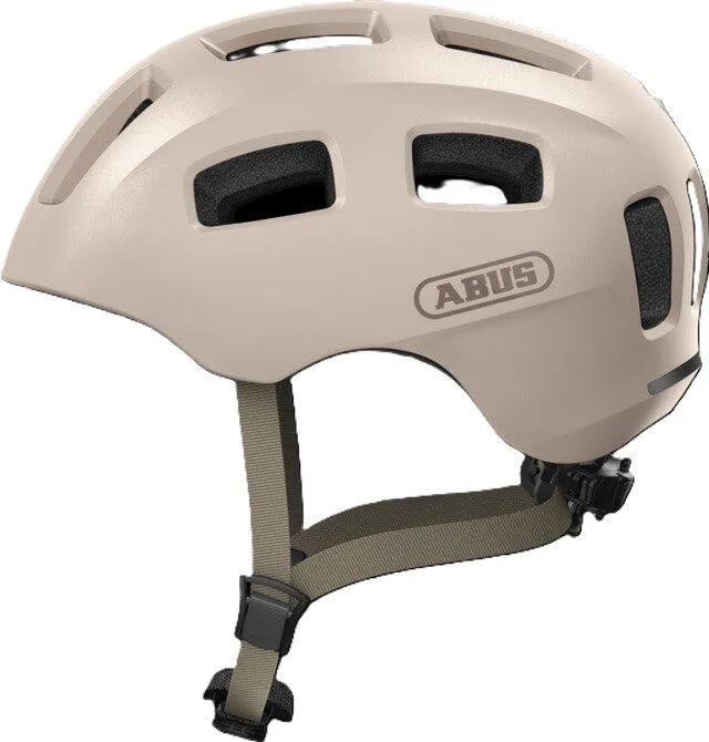 Шлем велосипедный Abus Youn-I 2.0 бежевый, размер S 48-54 см