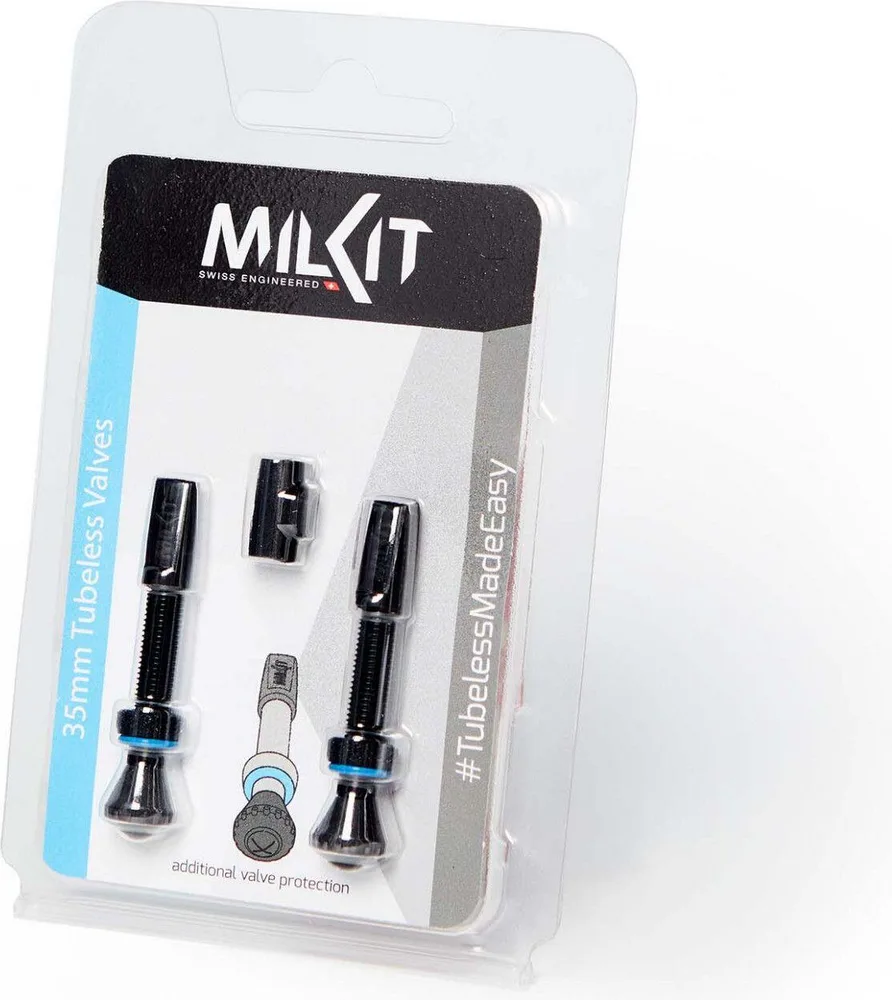 Ниппели бескамерные milKit комплект 2 штуки