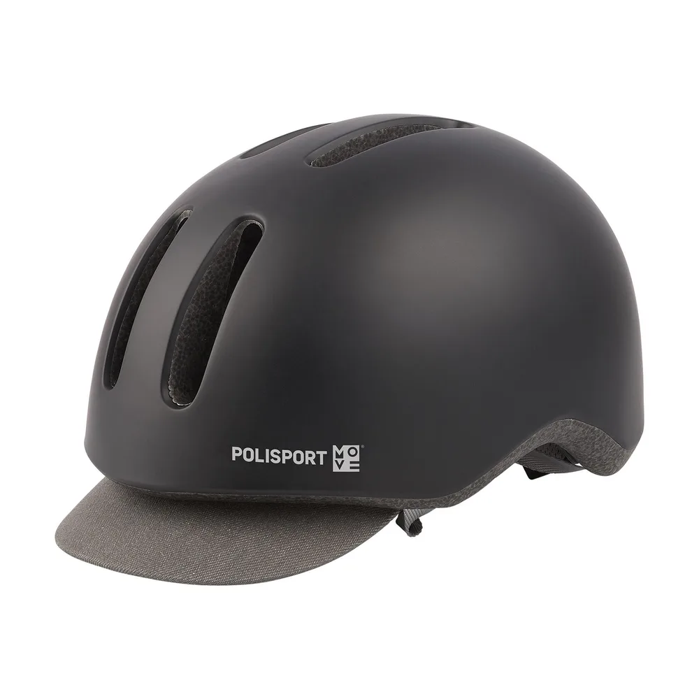 Шлем велосипедный городской Polisport Commuter со встроенным фонарём