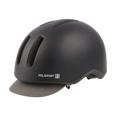Шлем велосипедный городской Polisport Commuter со встроенным фонарём