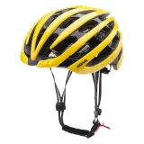 Шлем велосипедный шоссейный Radvik Peleton, M/56-58 cm, Жёлтый — фото 1