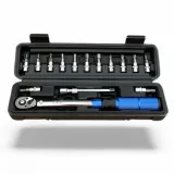 Pro Sport Lights Динамометрический ключ для велосипеда 1/4 дюйма 2-24 Нм с набором бит — фото 1